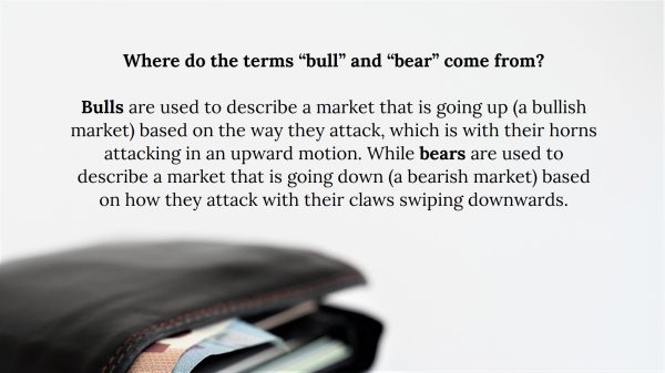 what does bull or bear mean in finance